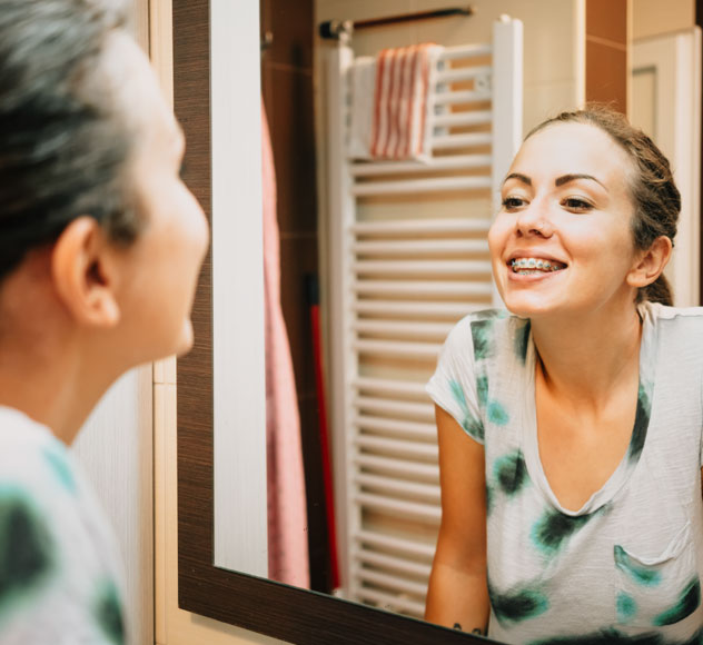 Brushing your teeth