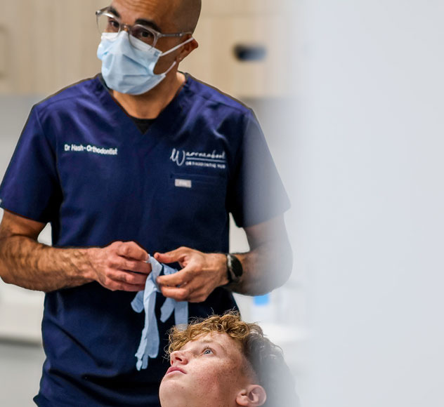 Orthodontic treatment for teens aged 12-16 years